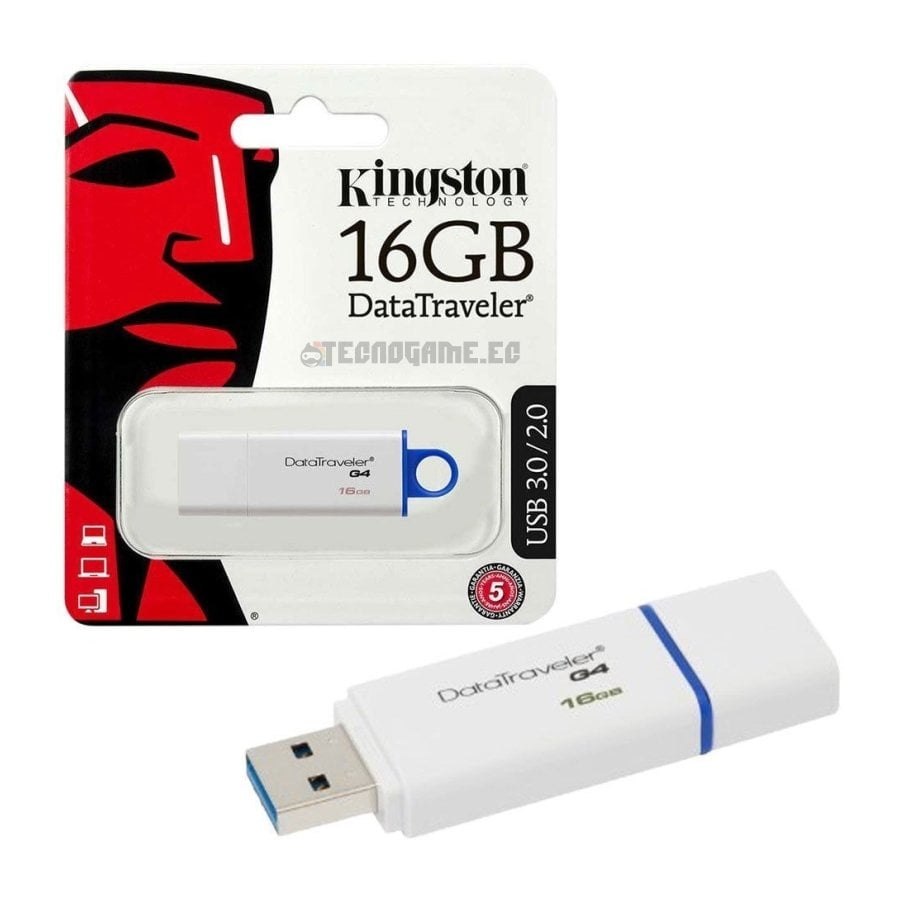 Pendrive 16GB Kingston G4 - 1