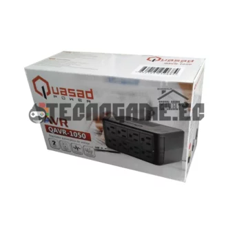 Regulador de Voltaje 8 Tomas - Quasad QAVR-1050