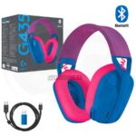 Auriculares-inalambricos-LOGITECH-G435-Azul-y-rosa