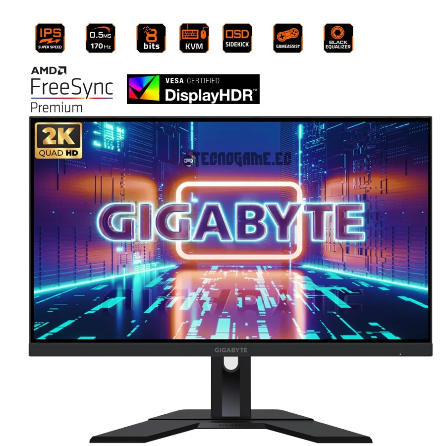 Monitor Gigbayte M27Q 2K 170HZ-1