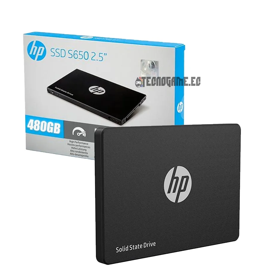 SSD HP S650 2.5 480GB