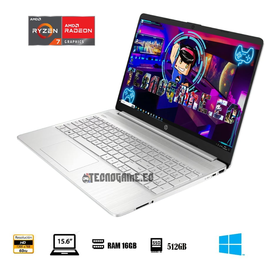 Laptop hP 15 RYZEN 7 5700U - EF2525LA-1