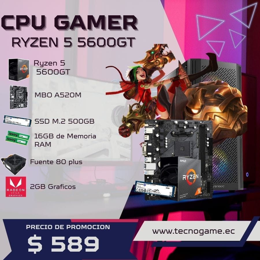 CPU RYZEN 5 5600GT 4