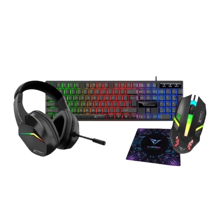 ≫ TecnoGame.Ec ➤ Tienda de Computadoras en Guayaquil 18 Combo Gamer 4 En 1 Alcatroz X Craft Basecamp