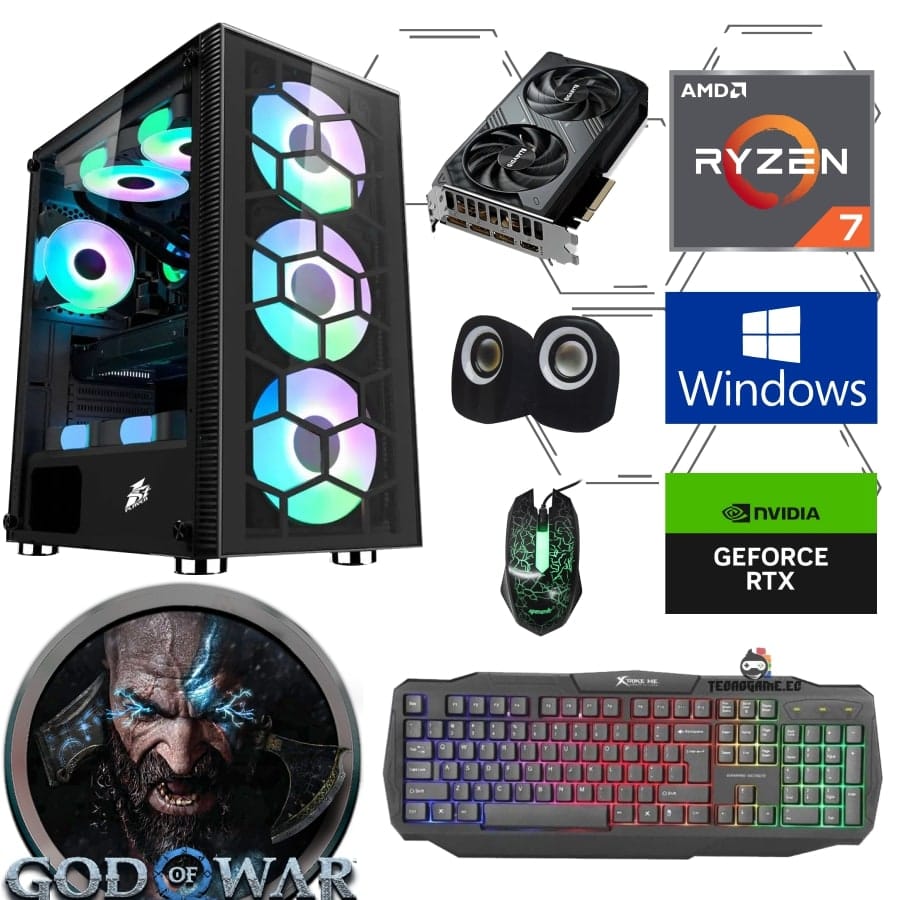Cpu Gamer Ryzen 7 5000 RTX 5060
