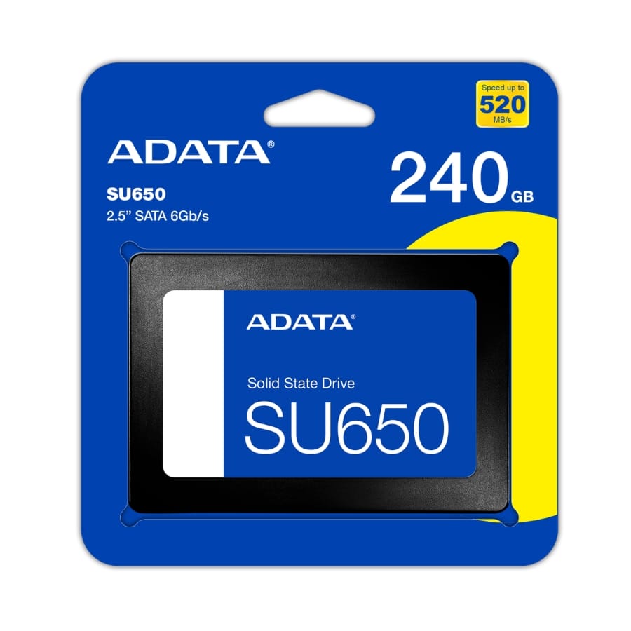 ≫ TecnoGame.Ec ➤ Tienda de Computadoras en Guayaquil 25 SSD Adata SU650 240GB