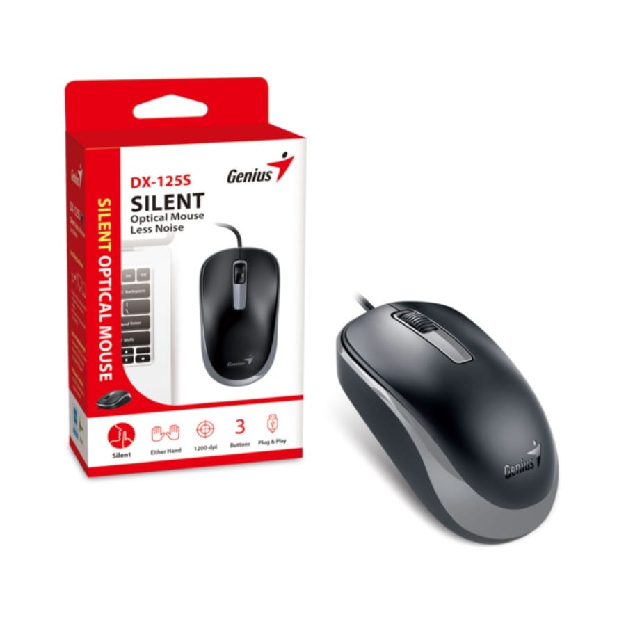 ≫ TecnoGame.Ec ➤ Tienda de Computadoras en Guayaquil 19 Mouse Genius DX 123
